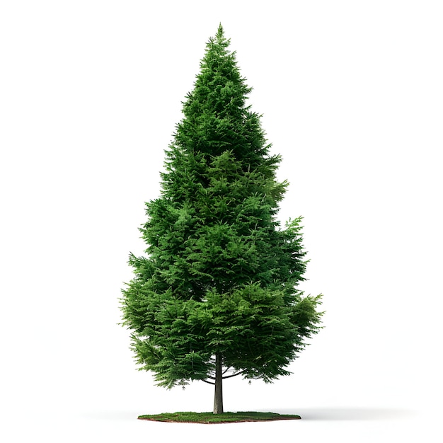 tree_thuja_occidentalis cutout psd