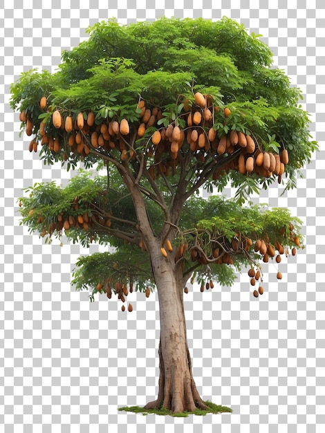 PSD a tree with a bunch of bananas on it