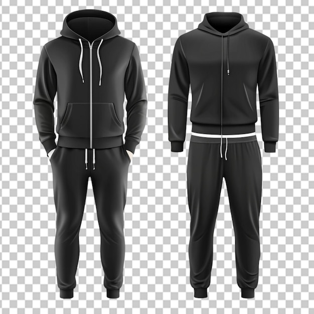 PSD trendy hoodie and sweatpants silhouette trendy hoodie and sweatpants silhouette