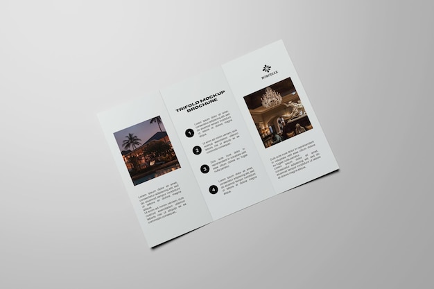 Trifold Brochure Mockup