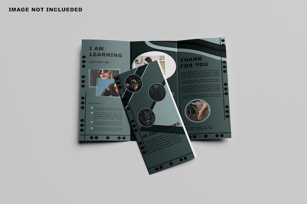 Trifold Brochure Mockup