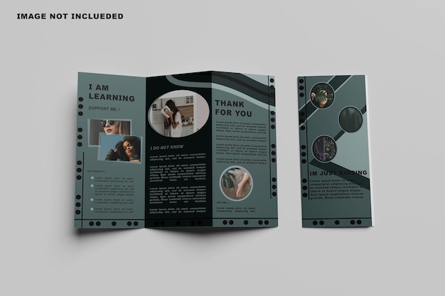 Trifold Brochure Mockup