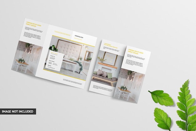 Trifold Brochure Mockup