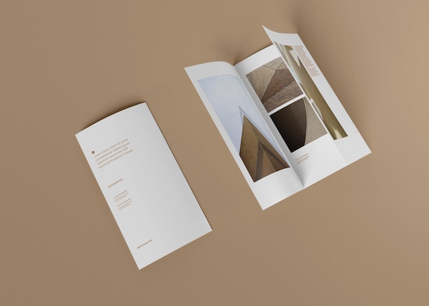 Trifold Brochure Mockup