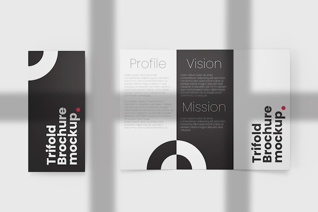 Trifold Brochure Mockup