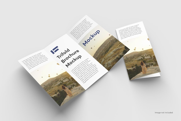 Trifold Brochure Mockup