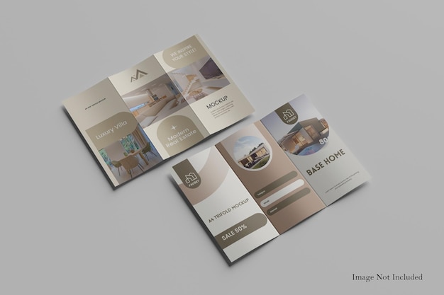 TRIFOLD BROCHURE MOCKUP