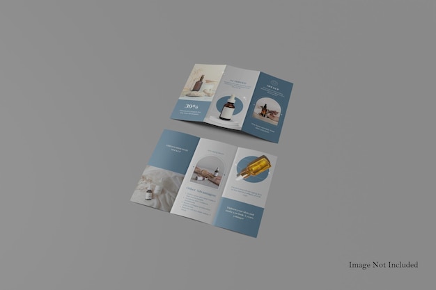 TRIFOLD BROCHURE MOCKUP