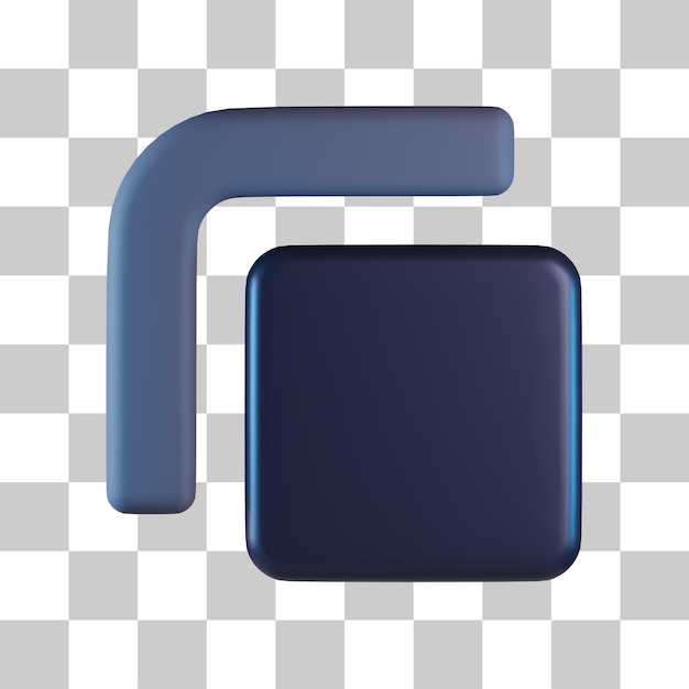 Trim Shape 3D Icon