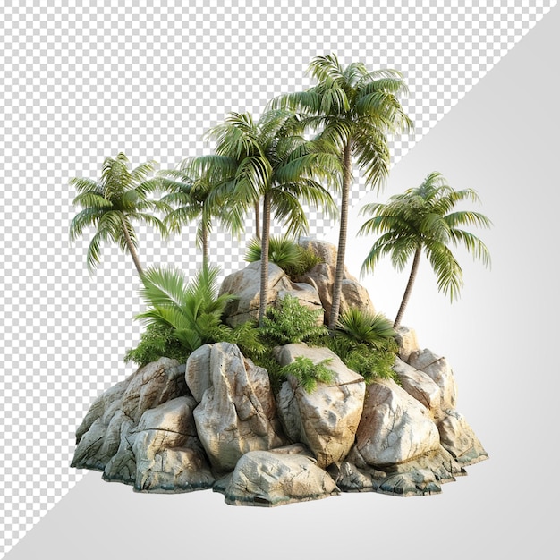 tropical summer island png