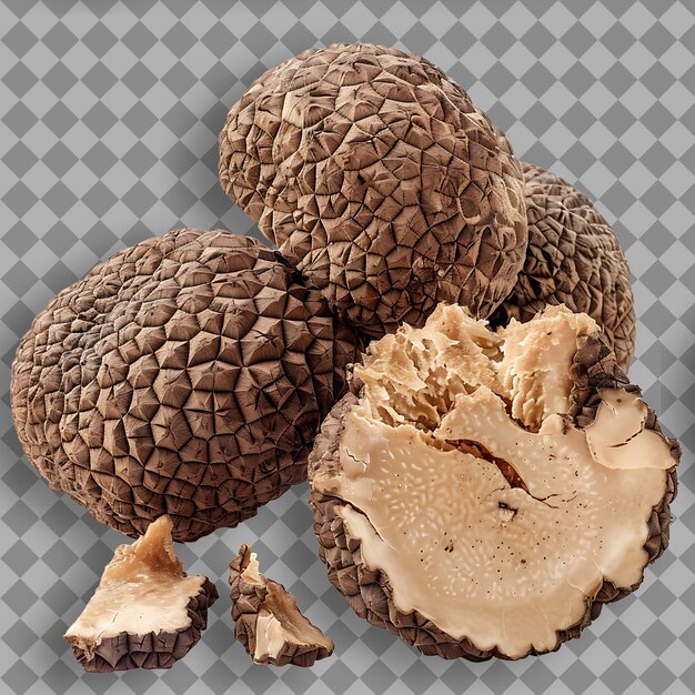 Truffle Type of Herb Tuber Spp Form of Herb Fresh Object Mu Isolated Object on Clean Background