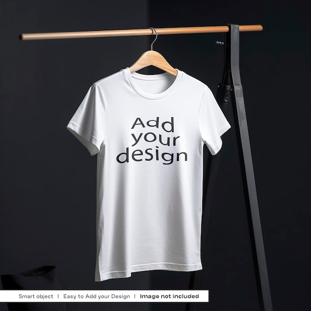 Tshirt on Hanger Mockup