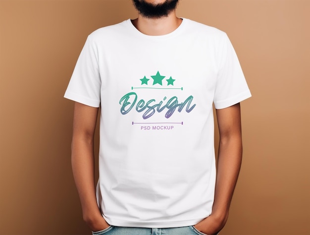 Tshirt mockup design PSD template