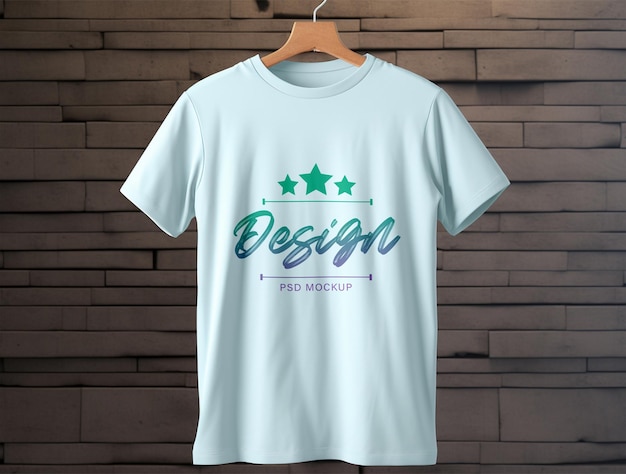 Tshirt mockup design PSD template