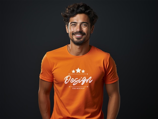 Tshirt mockup design PSD template