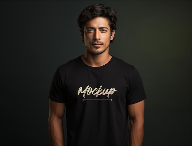 Tshirt mockup design PSD template