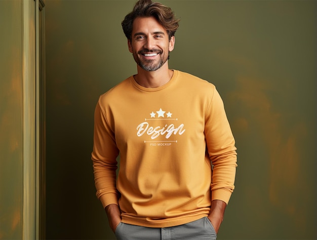 Tshirt mockup design PSD template