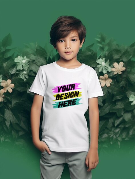 Tshirt mockup design psd