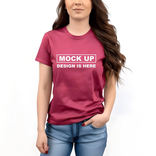 PSD tshirt mockup girl tshirt mockup sweatshirt mockup apparel mockup psd mockup women tshirt mockup