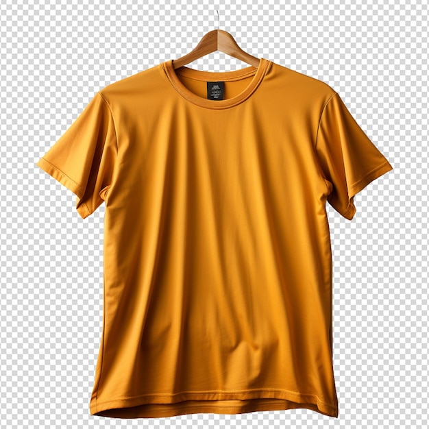 PSD tshirt mockup isolated on white