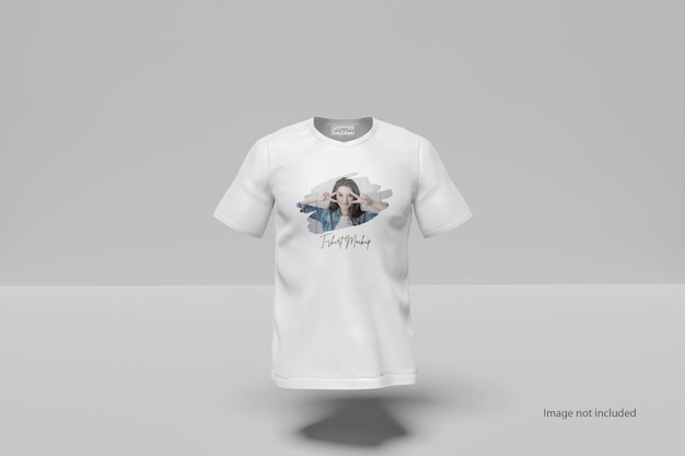 Tshirt mockup with shadow