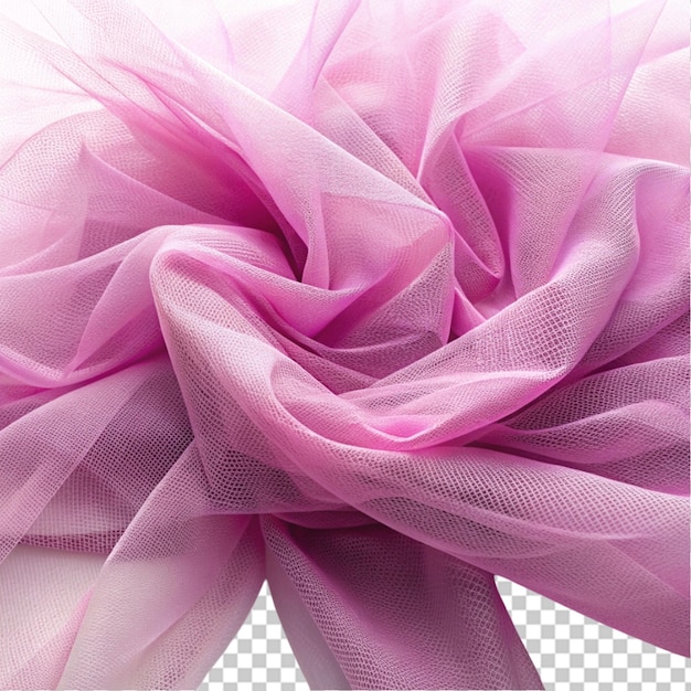 PSD tulle fabric png