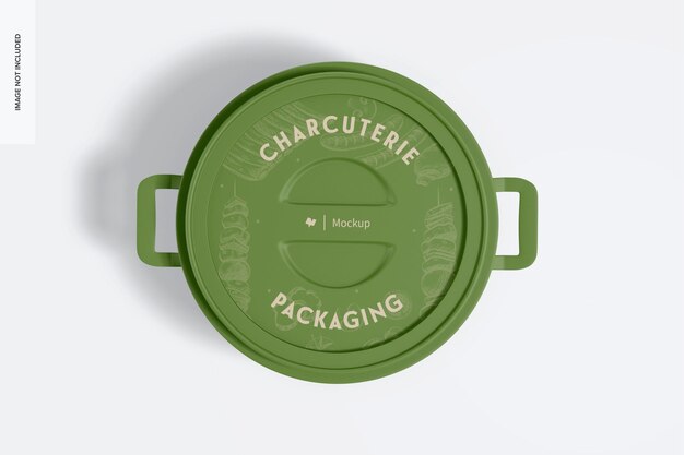 Turkey Pate Jar Mockup