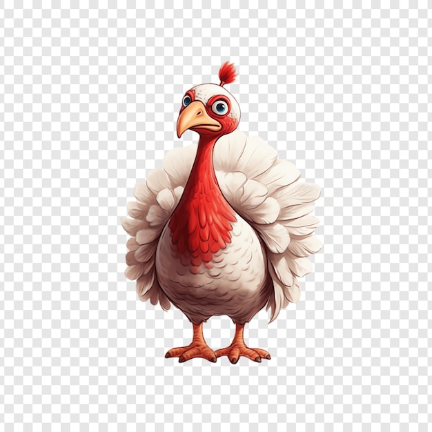 PSD a turkey on a transparent background