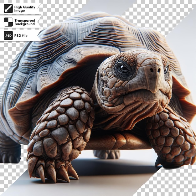 a turtle figure is shown in an image with a picture of a turtle on it