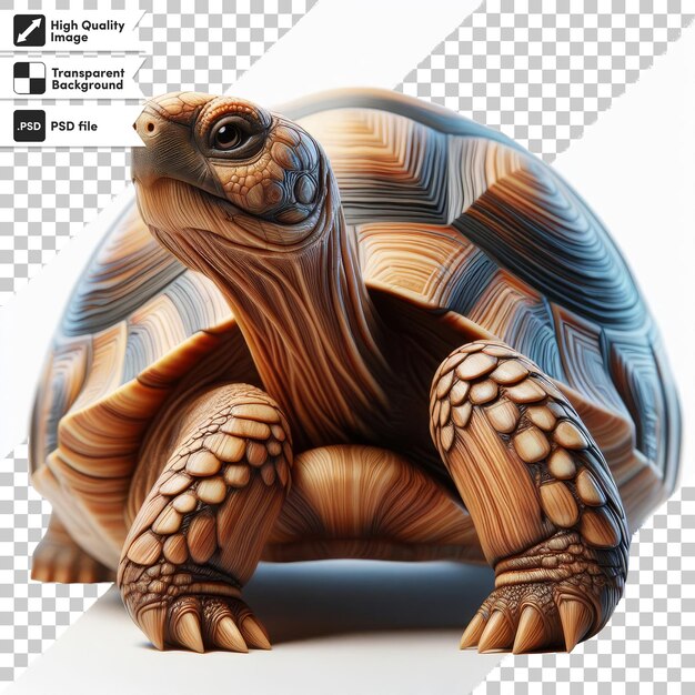 a turtle figure is shown in an image with a picture of a turtle on it