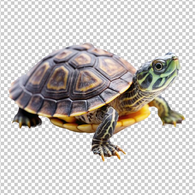 turtle on transparent background