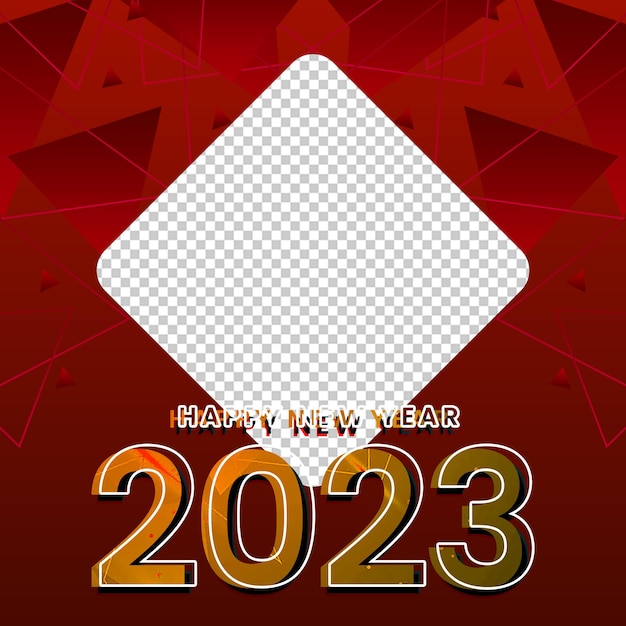 twibbon 2023 red background