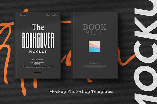 Two Black Book Mockup