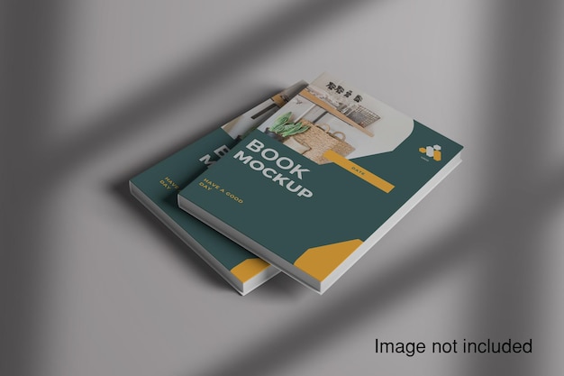 Two books cover mockup