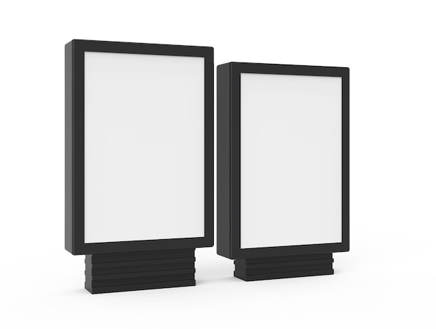 Two different sizes light boxes