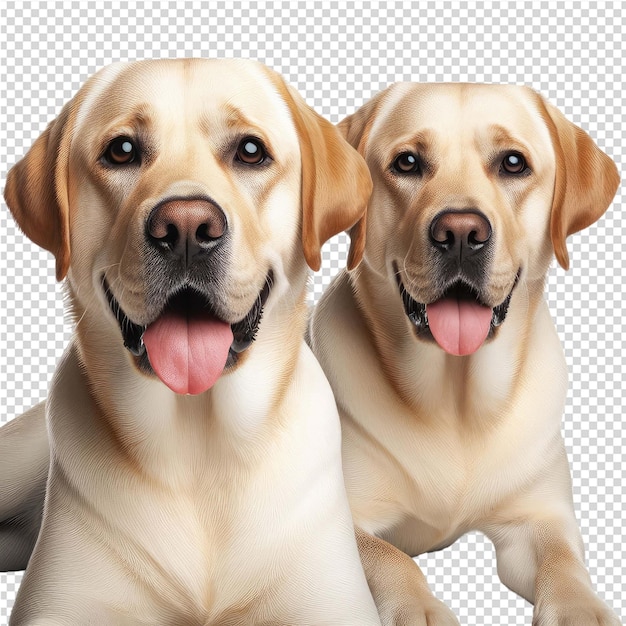 two dogs on a white background with a black and white background