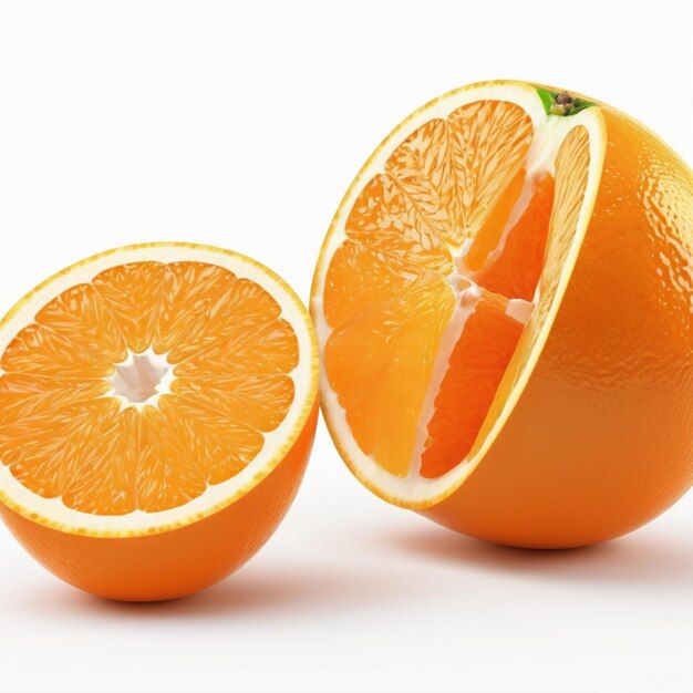 two halves of an orange with the word melon on the bottom