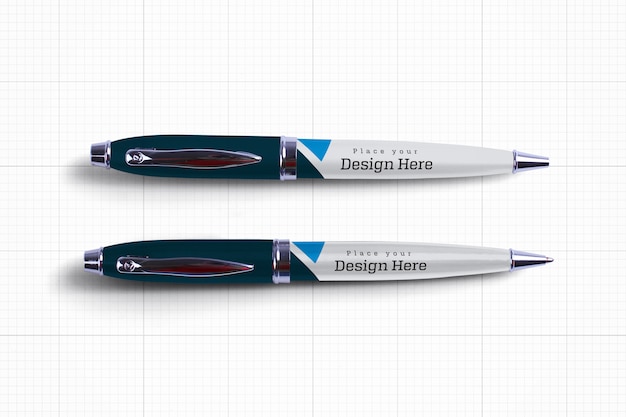 Two Pens Mockup