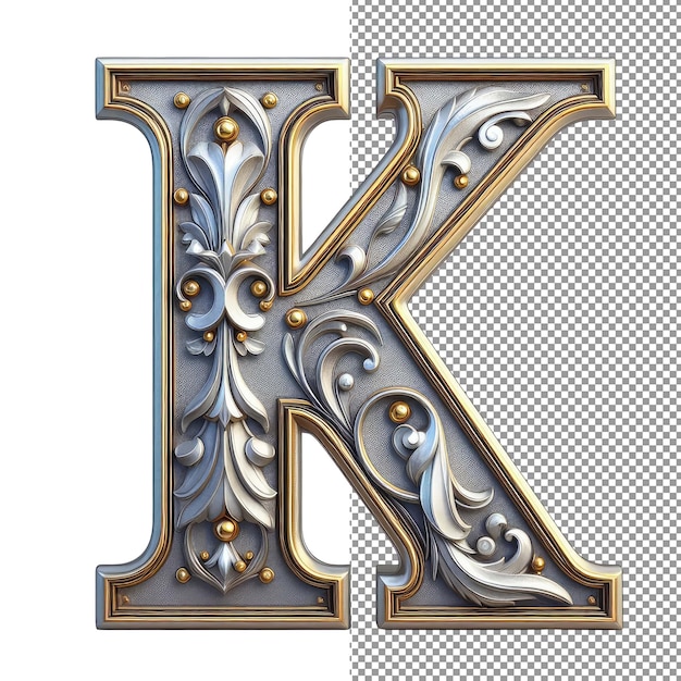 PSD typography dimension pngready isolation of 3d letter