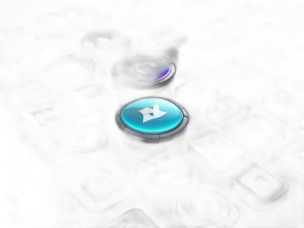 UI game buttons PSD on a white background