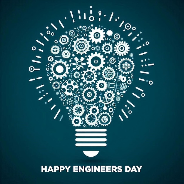 Unique Banner Design Template for Engineers Day