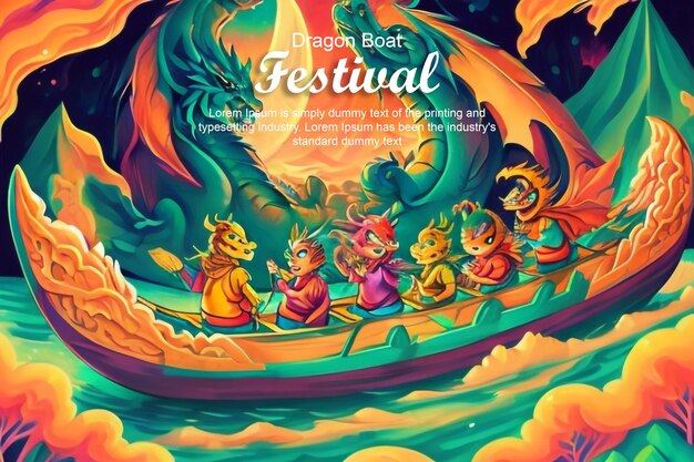 Unique Design for Dragon Boat Festival