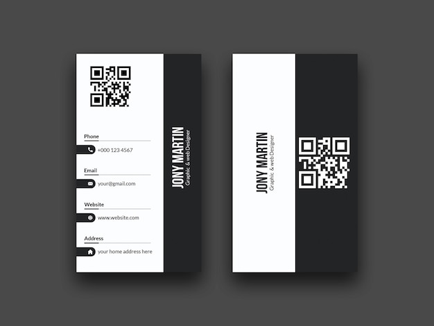 unique Individual Business Card