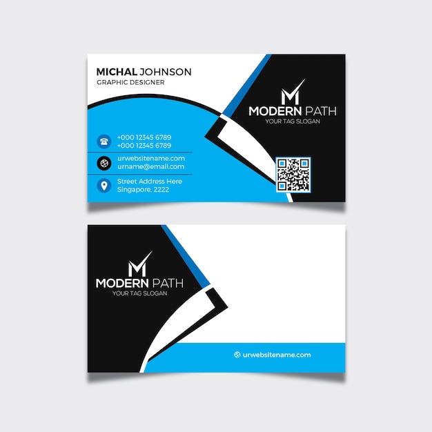 unique and modern business card design