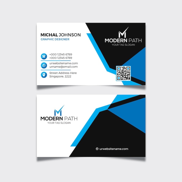 unique and modern business card design