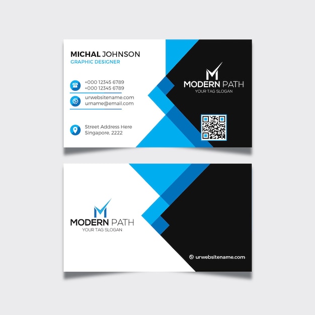 unique and modern business card design