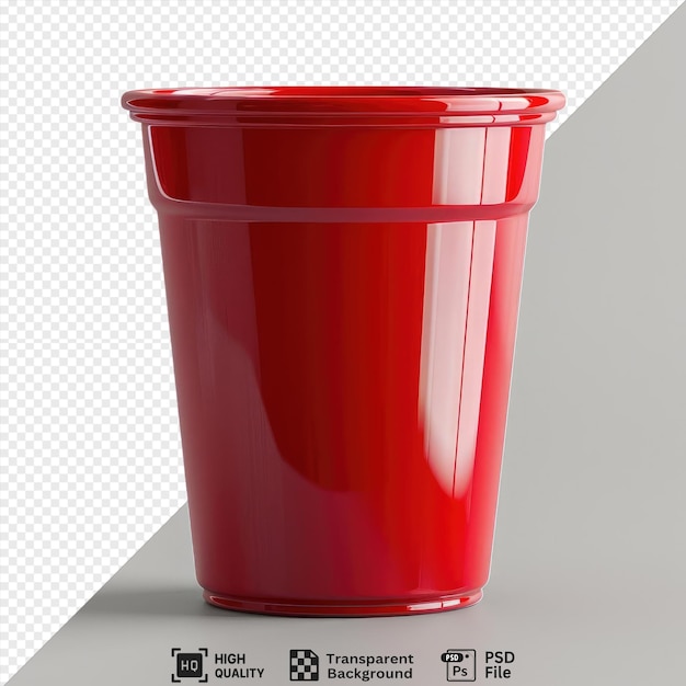 unique red plastic cup png clipart no background png