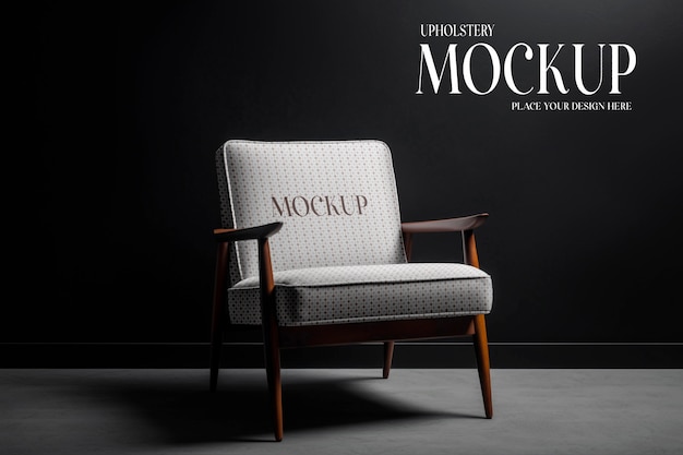 PSD upholstery furniture mock-up design