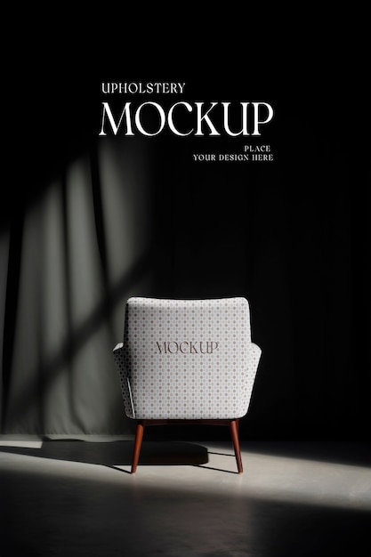 Upholstery furniture mock-up design