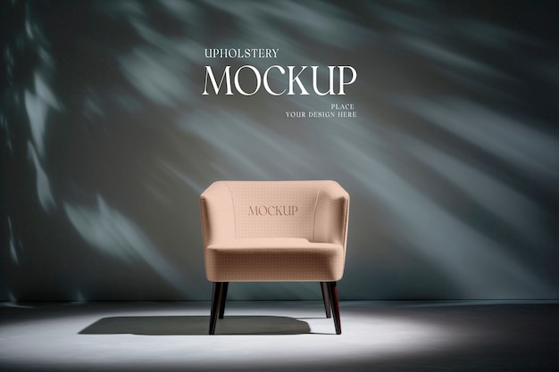 Upholstery furniture mock-up design